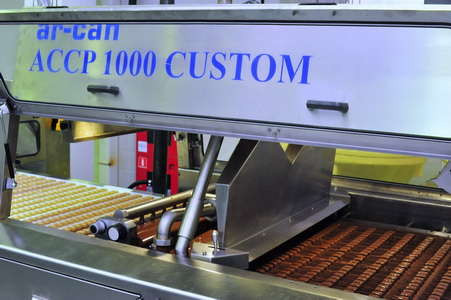 Глазировочная машина для шоколада Arcan ACCP 100